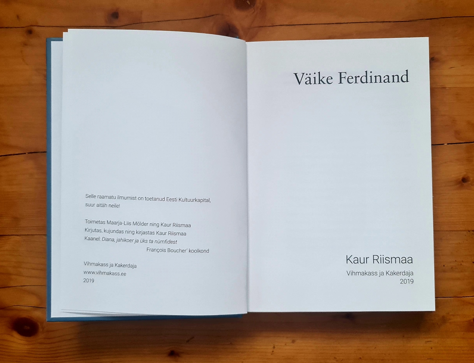 Kaur Riismaa: Väike Ferdinand – 1
