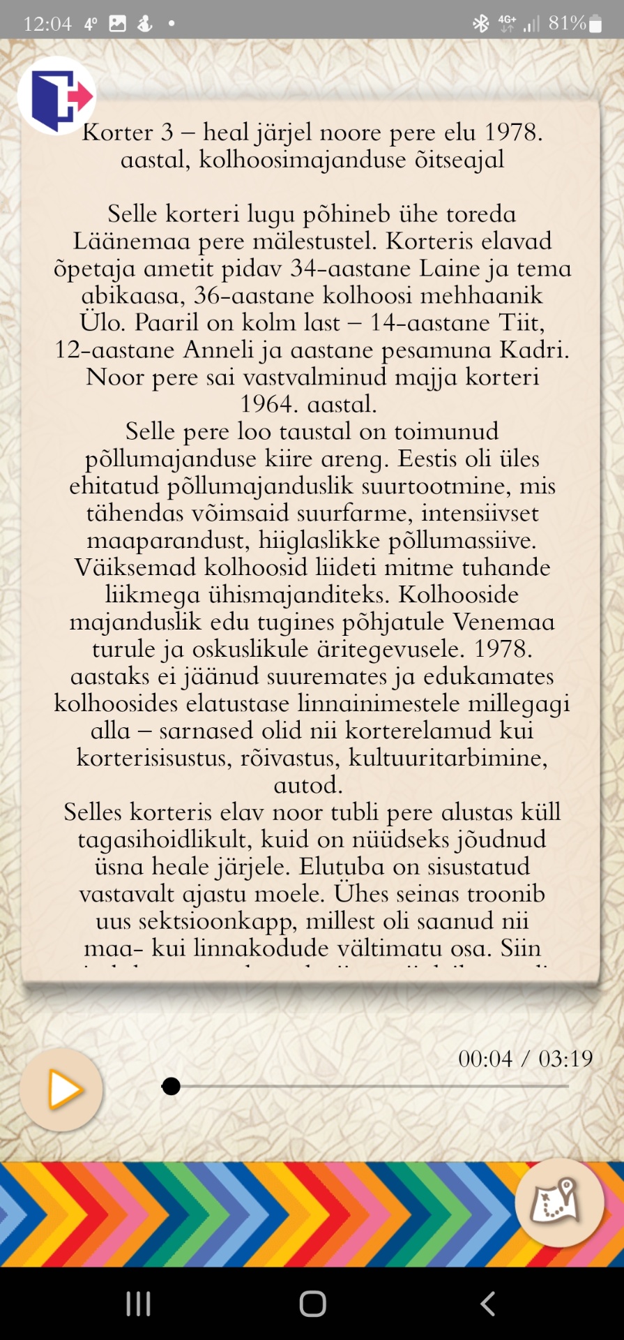 Vabaõhumuuseumi kolhoosimaja audiogiid – 2