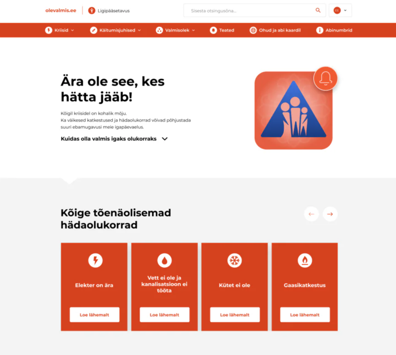 Päästeameti portaal olevalmis.ee – 1