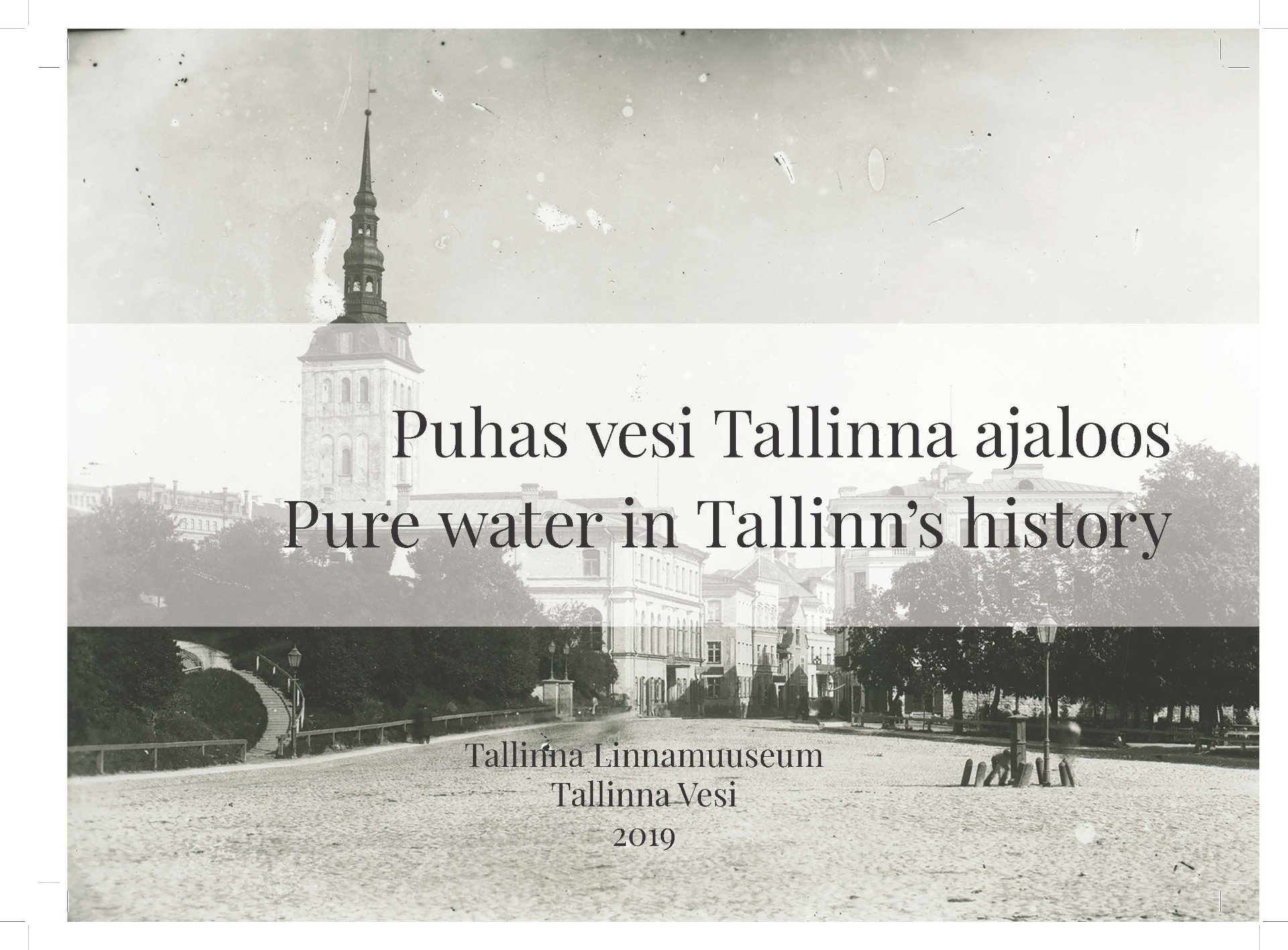 "Puhas vesi Tallinna ajaloos" raamat